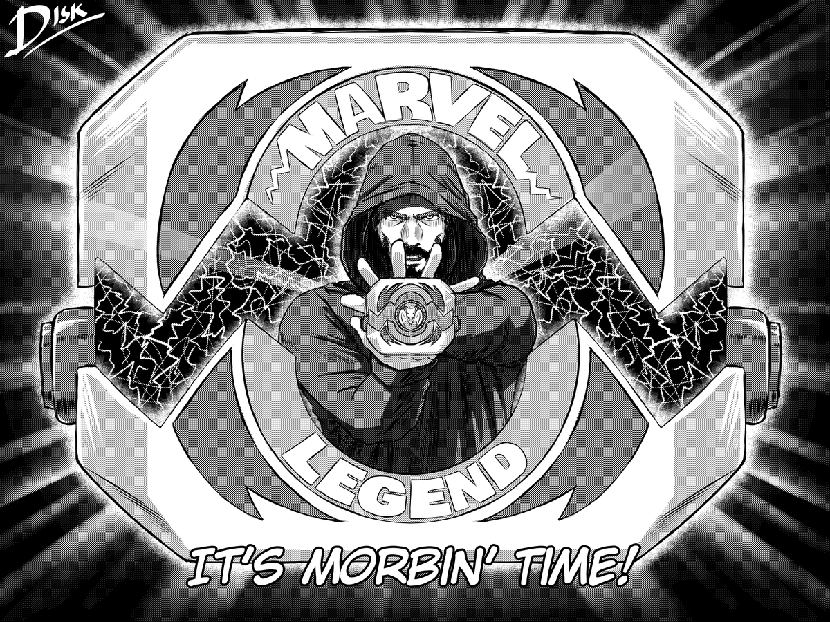 This was my favorite scene from Morbius, when Morbius finally Morb'd, just had to do some fan art. #MorbiusSweep #Morbius2