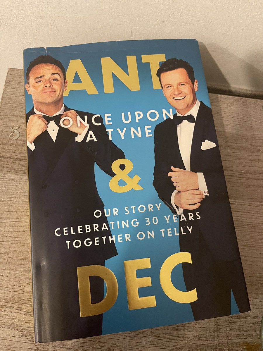 amyyface92's tweet photo. Finally got my hands on @antanddec Once Upon A Tyne and omg the smile has not left my face.. I haven’t been able to put it down! Can’t wait to give my son Propa Happy; he’s the biggest Ant and Dec fan he’s going to be buzzing 😍 https://t.co/uqxY6X93Ra