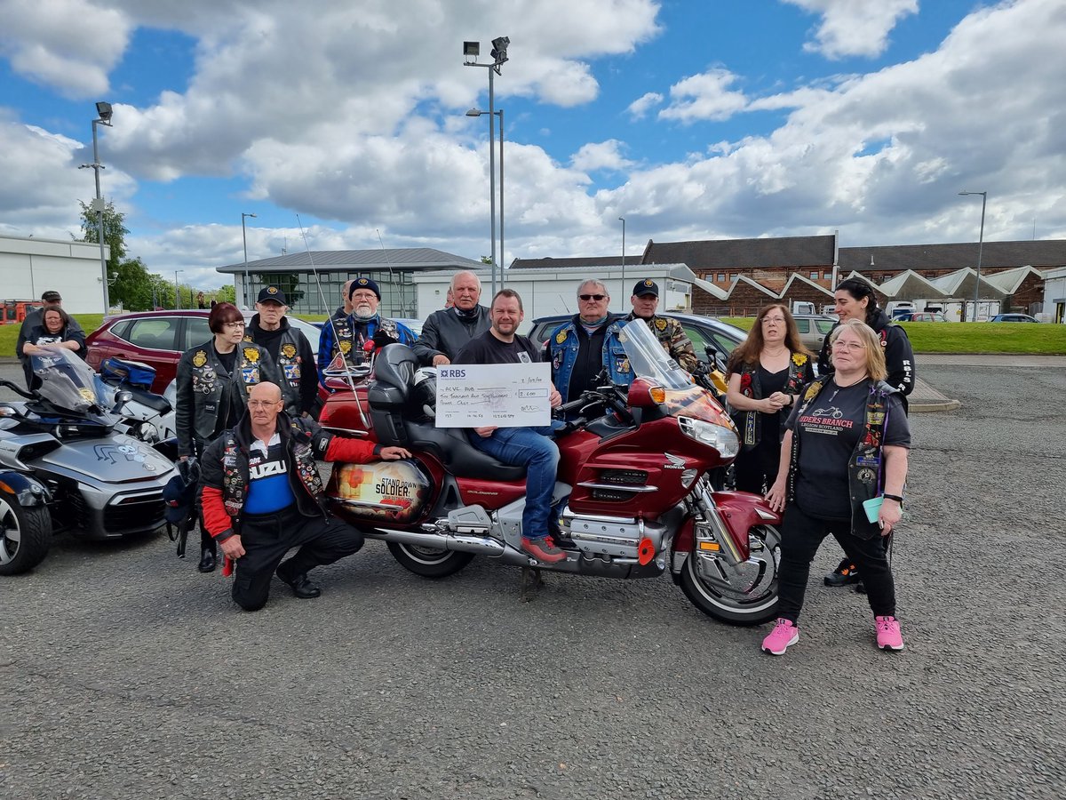 ACVC HUB charity allen Clarke ex 1RRF tweet media