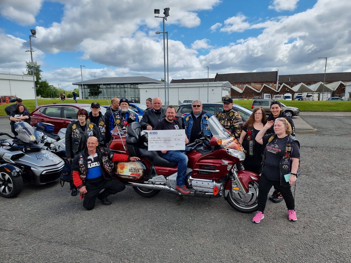 ACVC HUB charity allen Clarke ex 1RRF tweet media