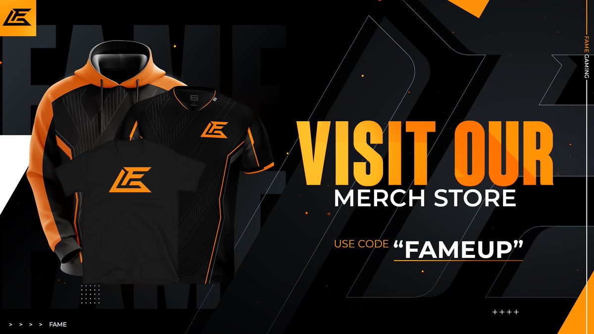 FameGamingGG's tweet photo. If you haven’t already check our merch and get you some! https://t.co/ZtFWFiqMNI