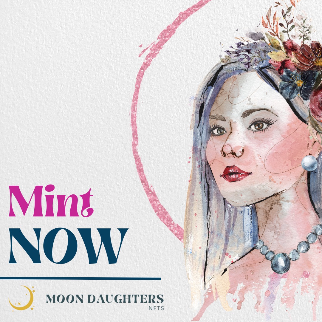 MDaughtersNFT's tweet photo. THE MINT STARTS NOW! 

⏰Only 12 h to buy the exclusive hand-painted NFTs on Elrond blockchain! 

📍https://t.co/XO2lFBdCc2

💵Best way to spend 0,4 EGLD! 

Read the 7 reasons to buy! 
https://t.co/veIz53DkXE
 
@TrustMarket @kingjimmyc @arcstake

#ElrondCommunity #ElrondNFT ⚡ https://t.co/rtD3cPXRWA