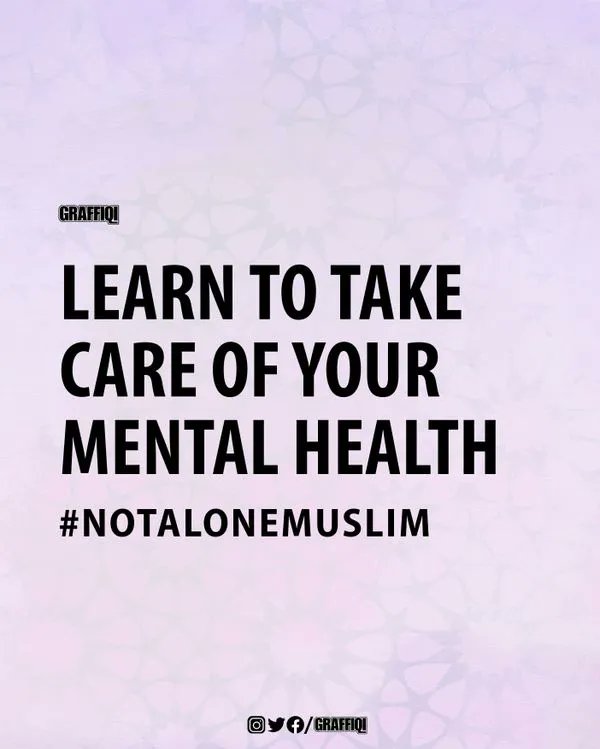 InspiritedMinds's tweet photo. In 2021, the #NotAloneMuslim campaign was created to get people talking about mental health and to spread awareness.

 Feel free to download and share in your home, community, workplace, anywhere where somebody may benefit: https://t.co/Q8ZZKdzVEE https://t.co/tbZxHWK87r