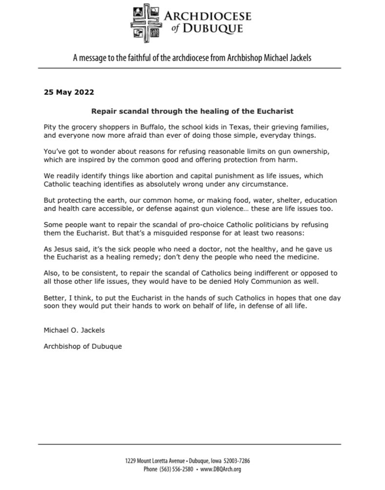 Eric Sammons on Twitter "I believe Jackels of Dubuque is