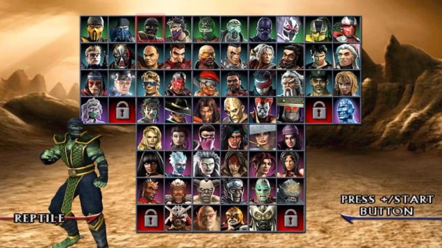 Personagens de Mortal Kombat Armageddon 