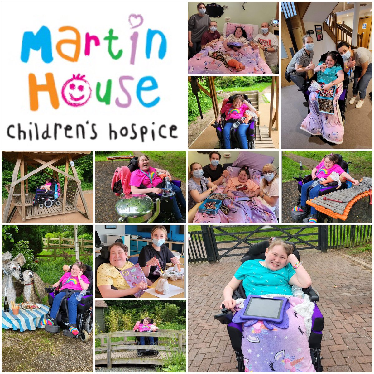 Abi &amp; I ( mum ) had loads of fun staying @MartinHouseCH She had trying to learn to be independent from mum for a little while &amp; looking forward to her next stay. Plus spreading a little Joy with her Joylet bracelets too.
#lifeIsShort #BeKind #SpreadJoy #Joylets #SpreadJoyWithAbi