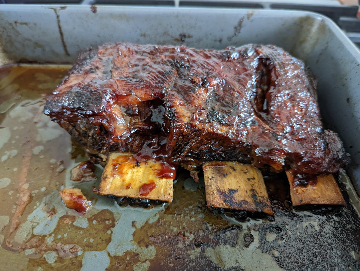AbandonedTroll's tweet photo. Tender enough to slide out @FoodStuffs19 #ShortRib #AngusBurger https://t.co/wrTM9uuoid
