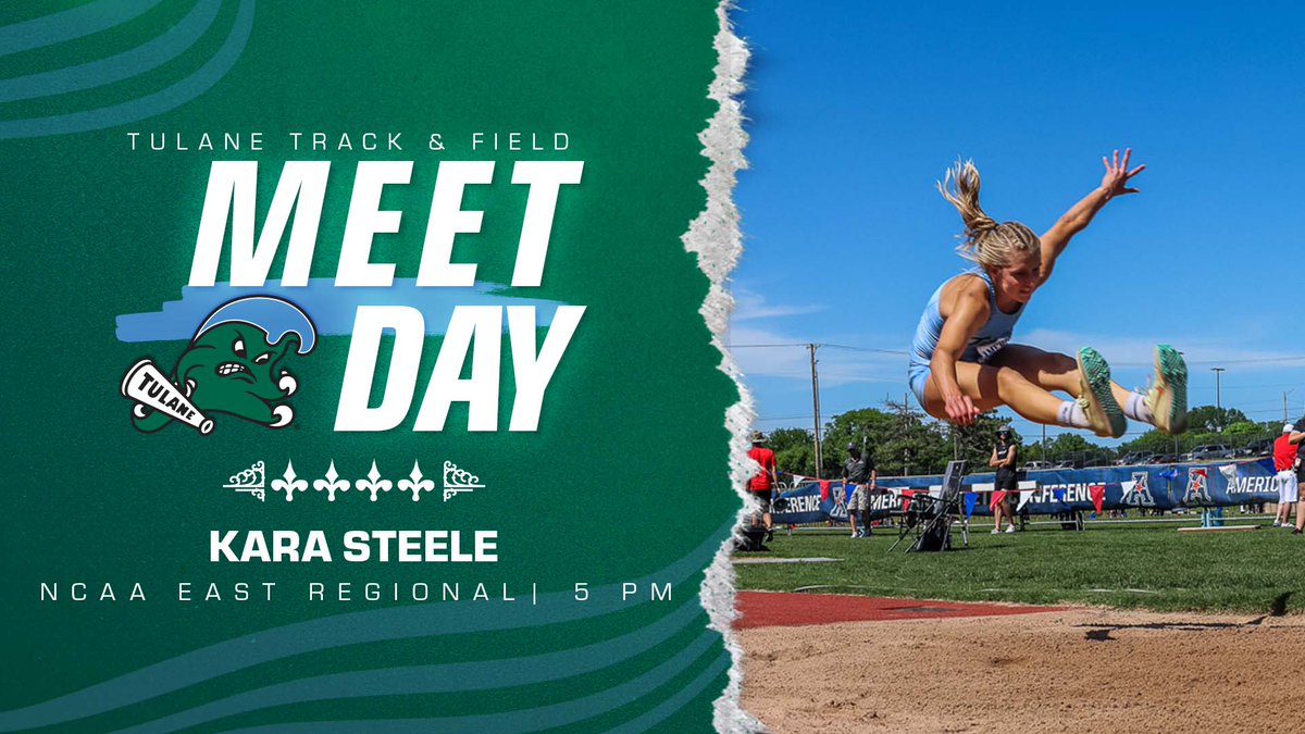 GreenWaveXCTF's tweet photo. She's hoping to "Steele" the show today!

📊:https://t.co/ZXxgt34fiG

#RollWave🌊 #RunWave👟 https://t.co/08vm7qbS5E