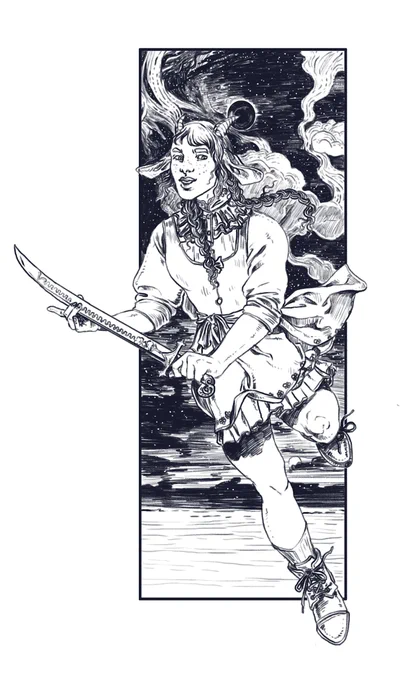 Hiccup, linework 