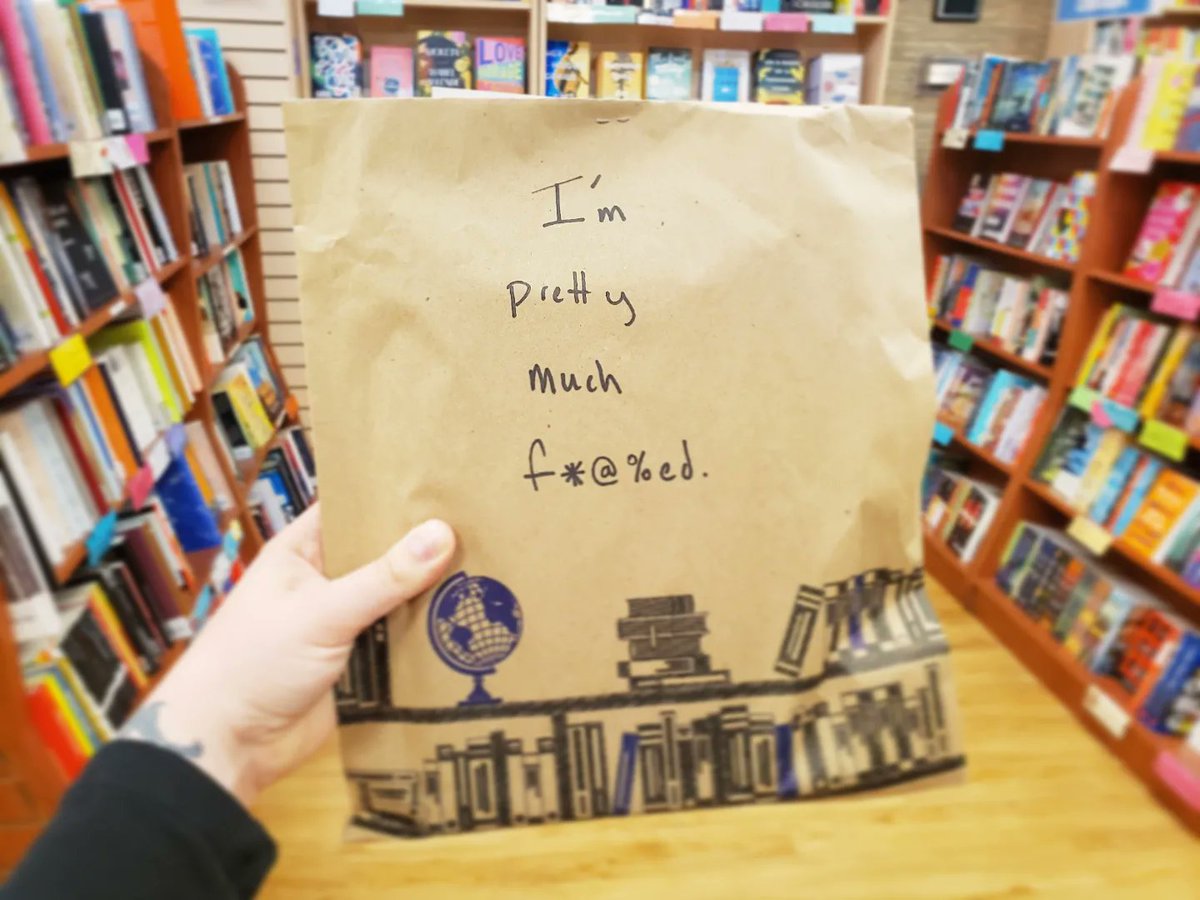 rdbooks's tweet photo. Tired of judging books by their cover? Want to take a chance while supporting a great cause? Pick a $5 blind date with a book to adopt! All proceeds go to this year's #ReadFreelyProject 📚! We'll be doing this the last Saturday of the month all summer 🌟
https://t.co/EteGiVneEc https://t.co/5mgHLsBR1Z