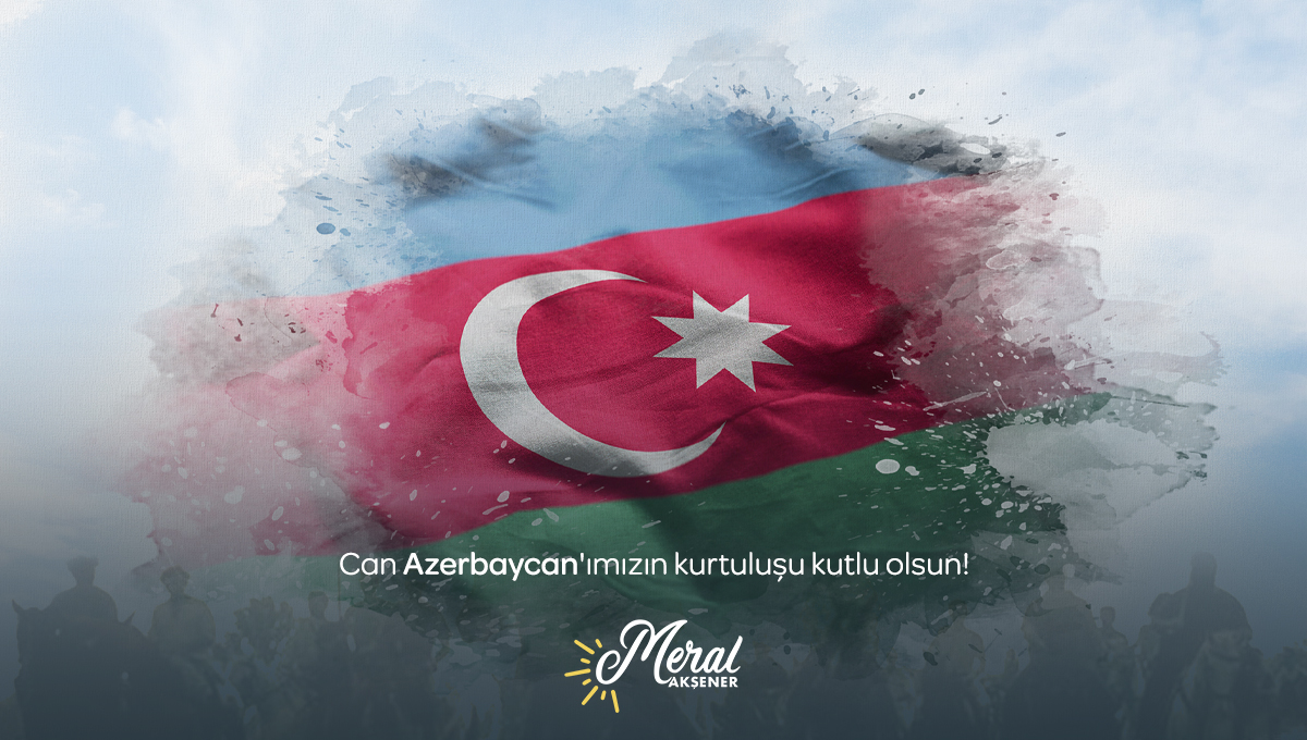 Dost ve kardeş ülke #Azerbaycan'ımızın 104. kuruluş yıl dönümünü tebrik ediyor, 

Azerbaycanlı kardeşlerimizin Cumhuriyet Bayramı coşkusunu yürekten paylaşıyorum.