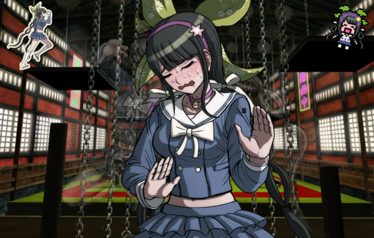 "A-Ah... uhm... i-it was nothing important..."