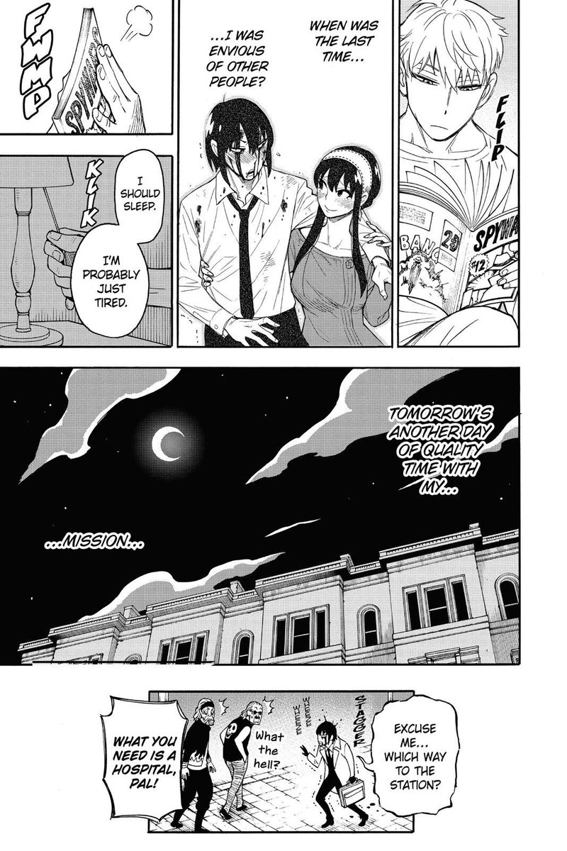 XoxoMika_213's tweet image. I really can’t wait to see these Twilight moments animated. Not Loid’s, but *Twilight’s* feelings are coming up…

Jealously, Relief, Guilt, and Admiration. ALL FOR YOR BRIAR.

#twiyor #spyxfam #spoilers