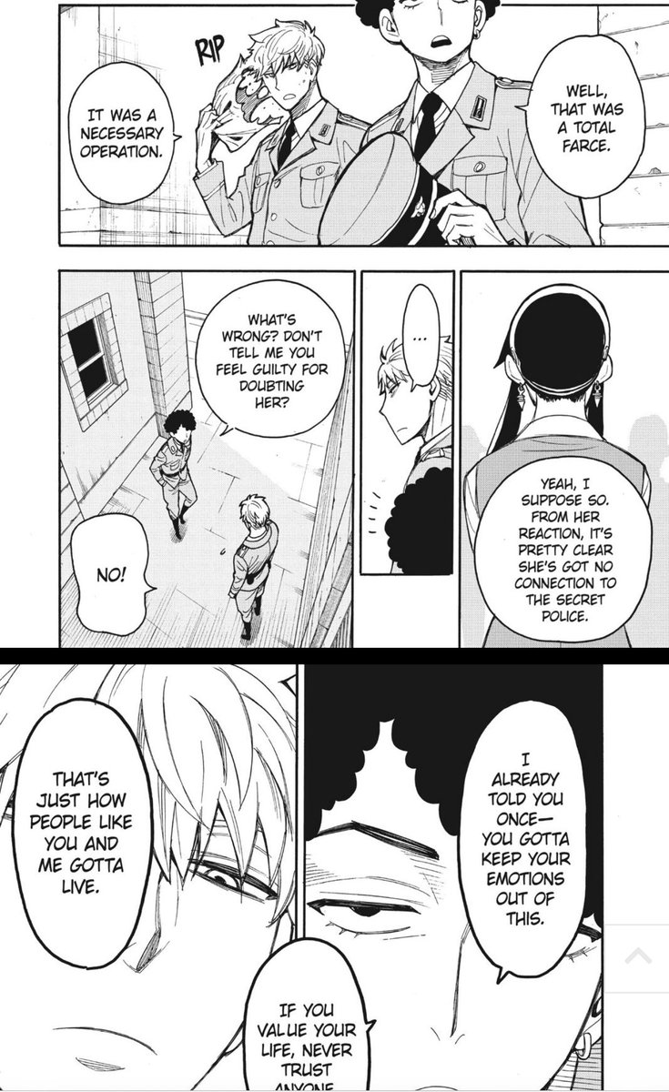 XoxoMika_213's tweet image. I really can’t wait to see these Twilight moments animated. Not Loid’s, but *Twilight’s* feelings are coming up…

Jealously, Relief, Guilt, and Admiration. ALL FOR YOR BRIAR.

#twiyor #spyxfam #spoilers