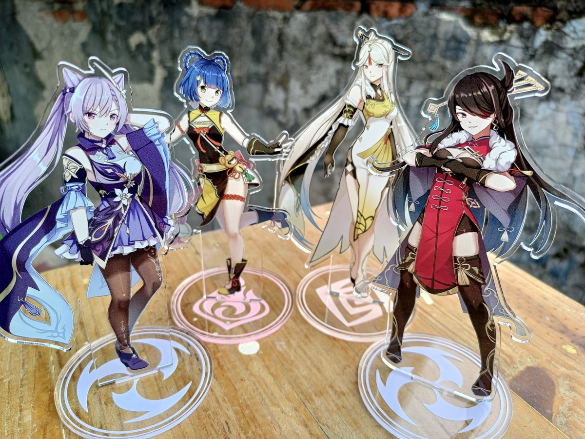 purorori's tweet photo. Genshin standees 🤩
We still got Etsy Home Sale running until June 4, enjoy 20% off!
➡️ https://t.co/VG2eeD030r
#Genshinlmpact
#FigureStand https://t.co/jchBUJ2a7l