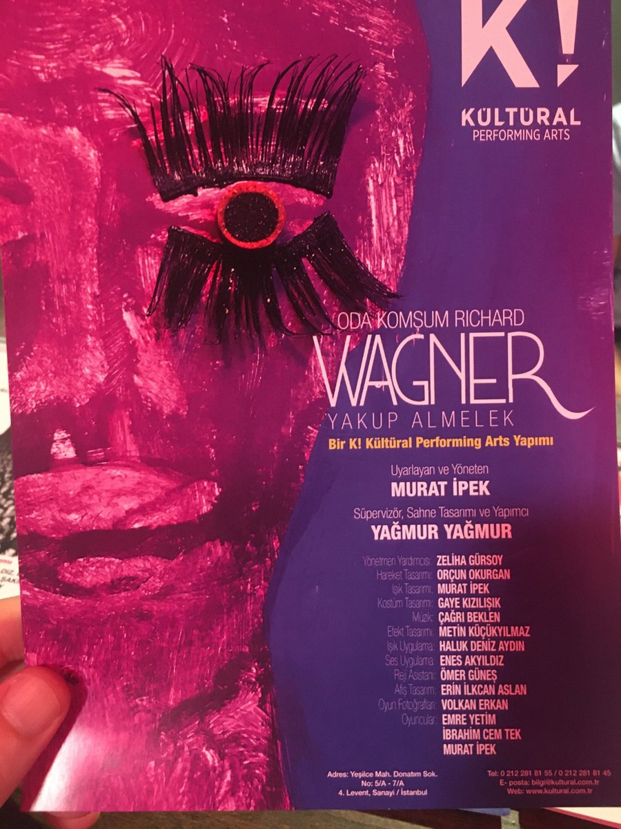 Oda Komşum Richard (@ K! Kültüral Performing Arts in Yeşilce, İstanbul) swarmapp.com/c/5P79JWolg60