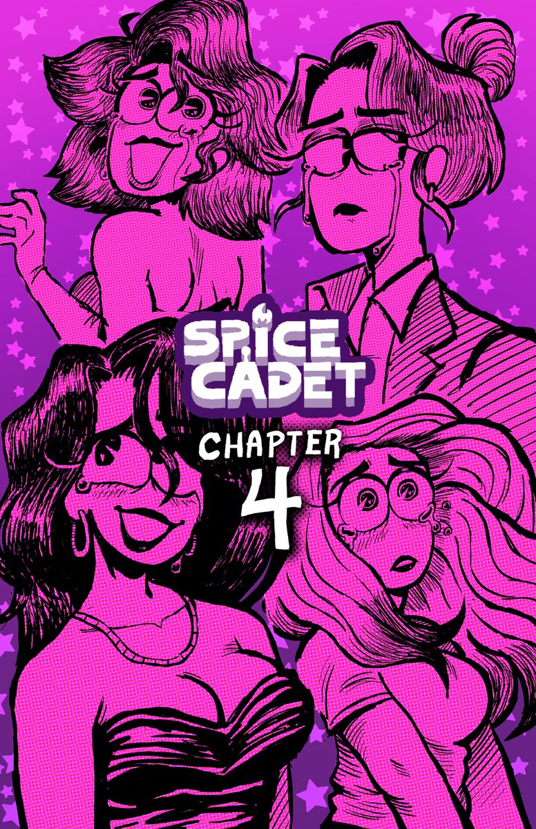 Just wrapped up chapter 3 of Spice Cadet last week and I'm super excited to start working on chapter 4 very soon 💜 