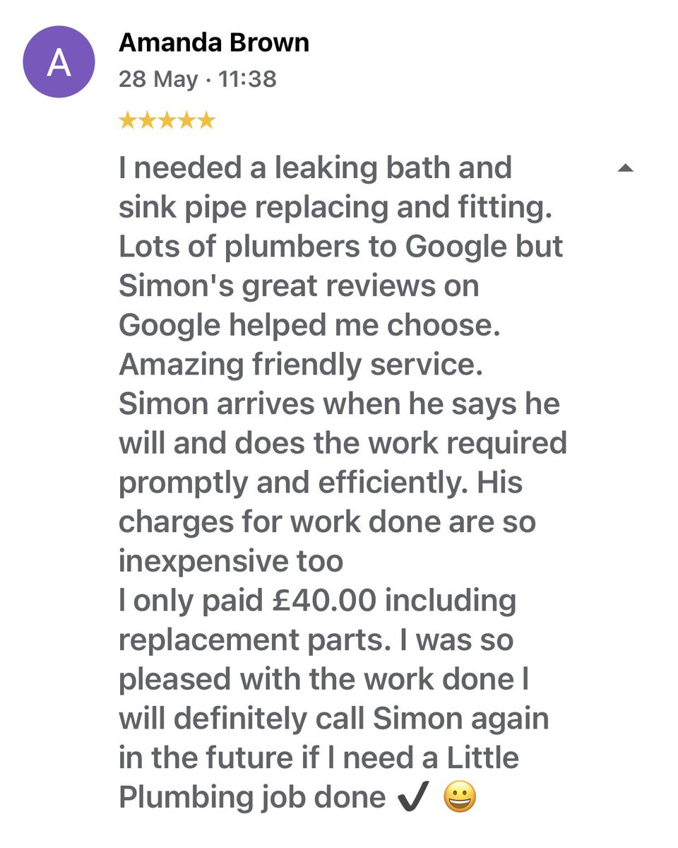 Another great review from a happy customer 😎