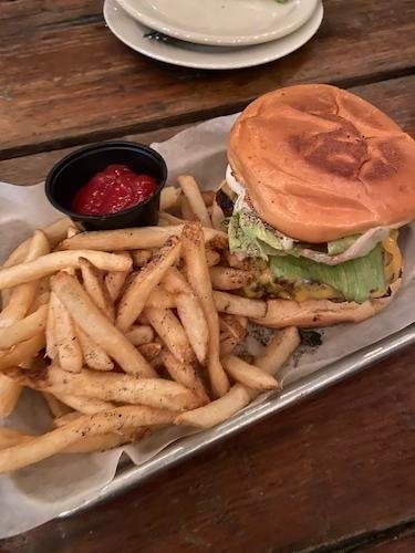 ArborsGrandview's tweet photo. There are so many iconic pairings, but one of our favorites is a burger and fries 🍔🍟! For International Hamburger Day we want you to tag a friend that is the burger to your fries in the comments below. GO! https://t.co/9cdpcCXLB7