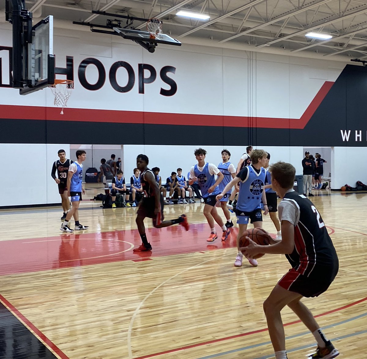 This trio of 2023 grads from St. Charles East were on fire this morning, accounting for 49 points in the 93-34 victory over All In. #1 <a href="/drewcsaints241/">Drewcsaints24</a> 14, #2 <a href="/JackBorri2/">Jack Borri</a> 17, #5 <a href="/stevencall05/">Steven</a> 18.  <a href="/M14Hoops_Boys/">Team M-XIV Boys</a> <a href="/M14Hoops/">M14Hoops Basketball Academy</a> @USAYouthHoops Chicago Classic