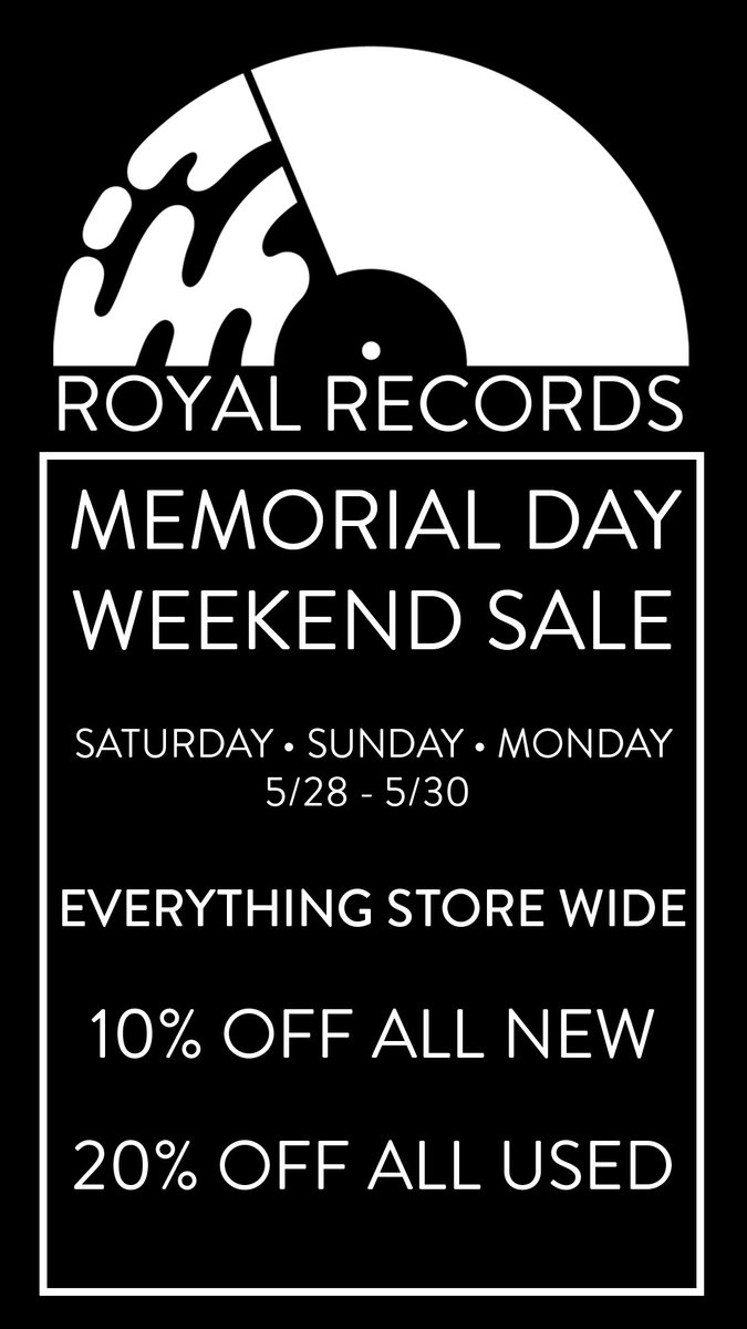 Store Wide Sale @ 👑
10% off New
20% off Used