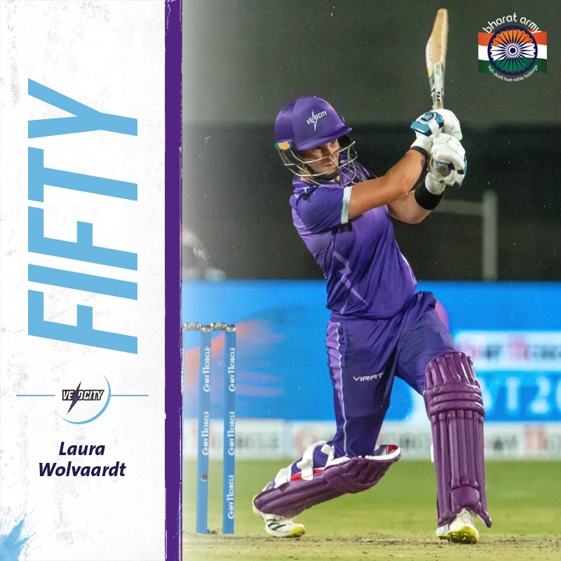 thebharatarmy's tweet photo. β‘ FIGHTING KNOCK! Wolvaardt continues to lead the charge for Velocity π₯
πΈ IPL β’ #SNOvVEL #VELvSNO #supernovas #velocity #WT20C #WT20Challenger #My11CircleT20C #BharatArmy https://t.co/yihOvuigyz