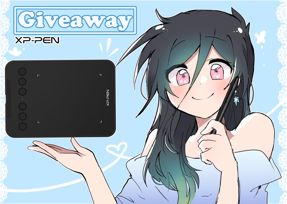 🦋~ Giveaway ~🦋
Gagnez une Deco mini4 (storexppen.fr/buy/deco-mini4… ) !
Pour participer, RT et follow <a href="/XPPentablette/">XPPen France</a>  et moi~

Tirage le 11 juin~
Merci encore à XP-PEN pour rendre ca possible !