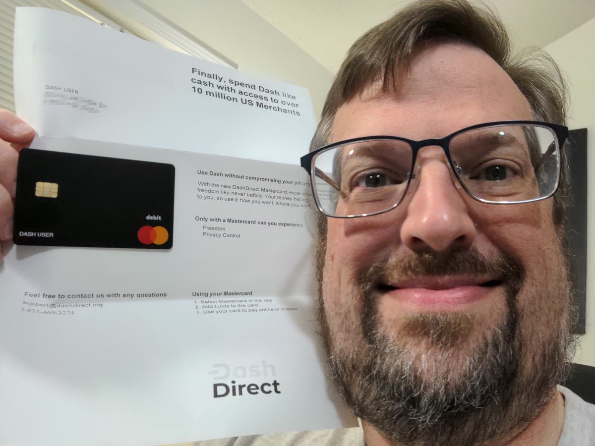 shanedk's tweet image. What's in YOUR wallet? $DASH #DashDirect