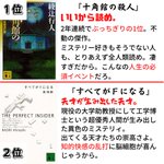 ミステリー小説好き260名が選んだ最強のミステリー小説10選!傑作揃いなので読んでみよう!