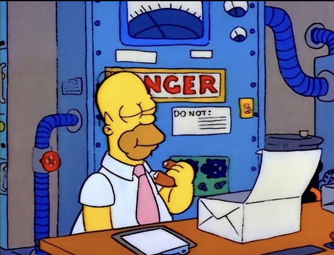Ericschrenker's tweet photo. I used to identify with Bart. But the older I get the more I find myself identifying with Homer. https://t.co/zZpbE3qlpK