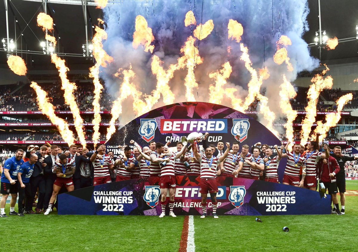 WiganWarriorsRL's tweet image. 🔥 WINNERS 🔥

#WWRL #ChallengeCup