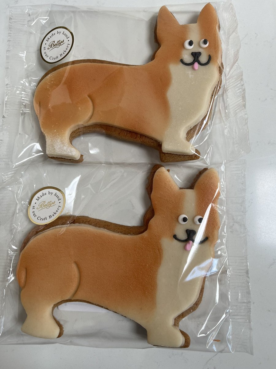 These arrived today, made me smile 😊 <a href="/Bettys/">Betty Smith</a> #corgi #jubilee2022