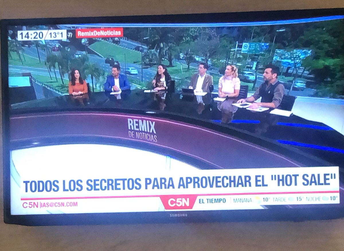 De 13 a 15hs hacemos #RemixdeNoticias en @c5n

Con <a href="/agustinape/">Agus Peñalva 🧉</a> <a href="/bernardomagnago/">Bernardo Magnago</a> <a href="/AlvaroNorro/">Alvaro Norro ®</a> <a href="/IMedail/">Ivana Medail</a> <a href="/cecamarano/">Cecilia Camarano</a> <a href="/VelazquezAye/">Ayelén Velázquez</a> y el DR Fernando Herrera