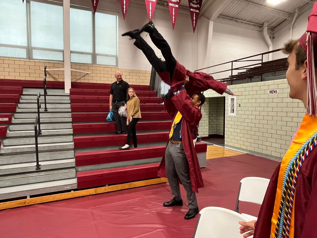 Graduated! Safe to say Nestor had the... time of his life?