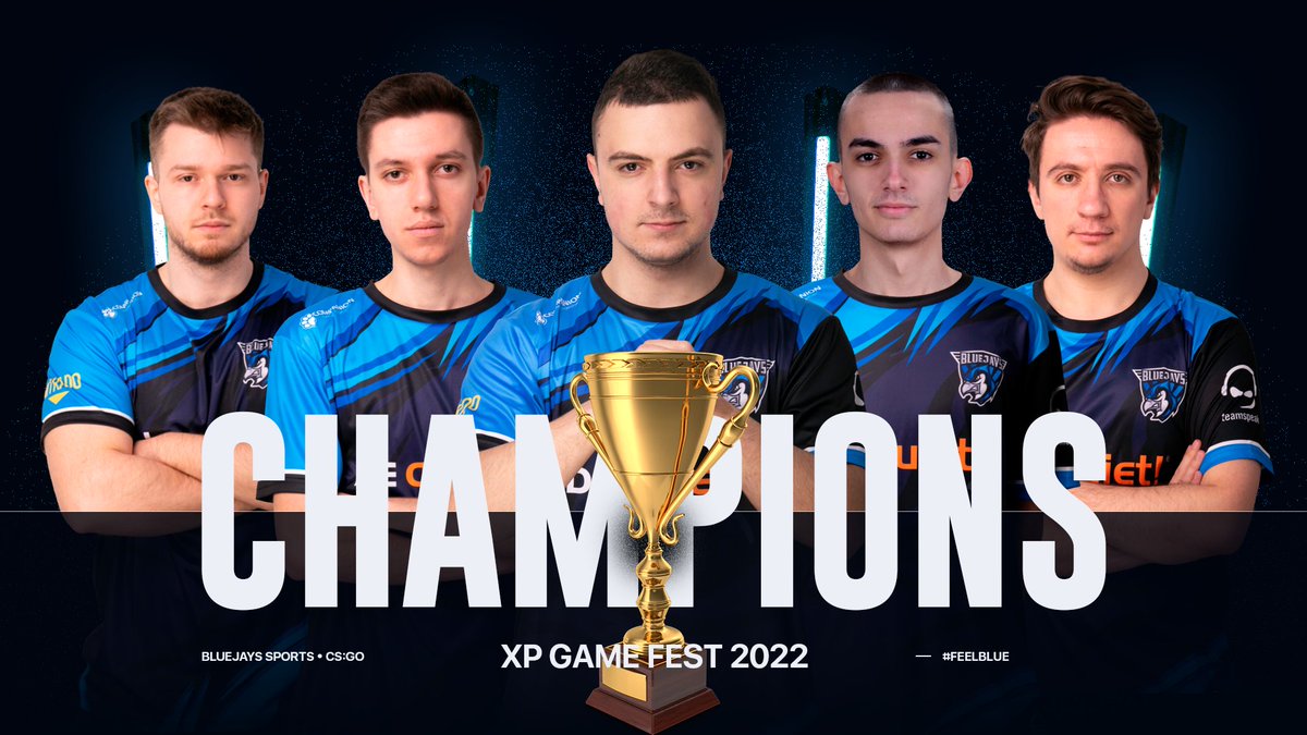 [CSGO]
We are the <a href="/XPortalesports/">XPortal Esports</a> GAME FEST 2022 CHAMPION. Just amazing boys! #feelblue #wearefamil