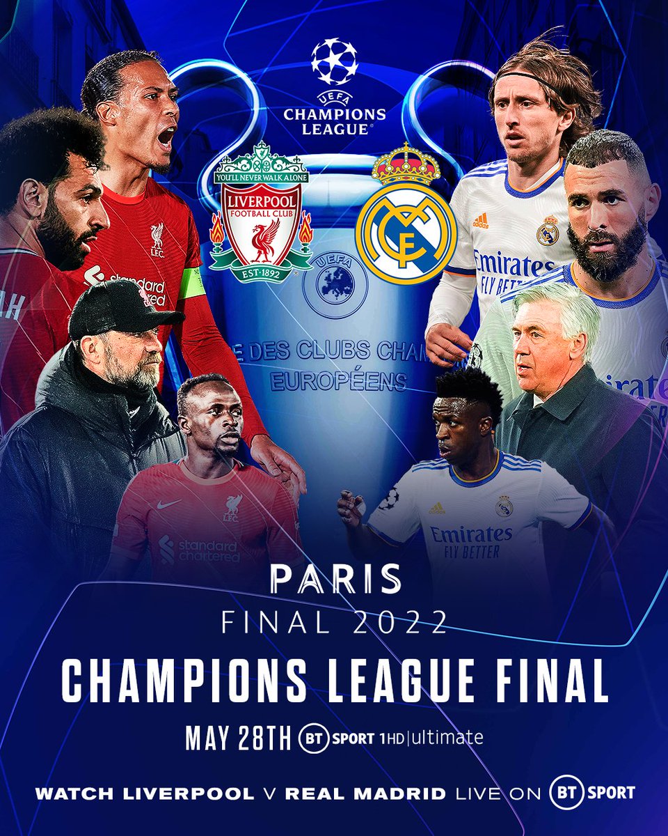 Englishstreamtv's tweet photo. Catch the Champions League final
Liverpool vs Real Madrid on a NY if our streaming accounts, @LFCstreamTv 
@StreamTvArsenal or @Mufc_StreamTv or @ChelseaStreamTv https://t.co/JqOtk9HM5a