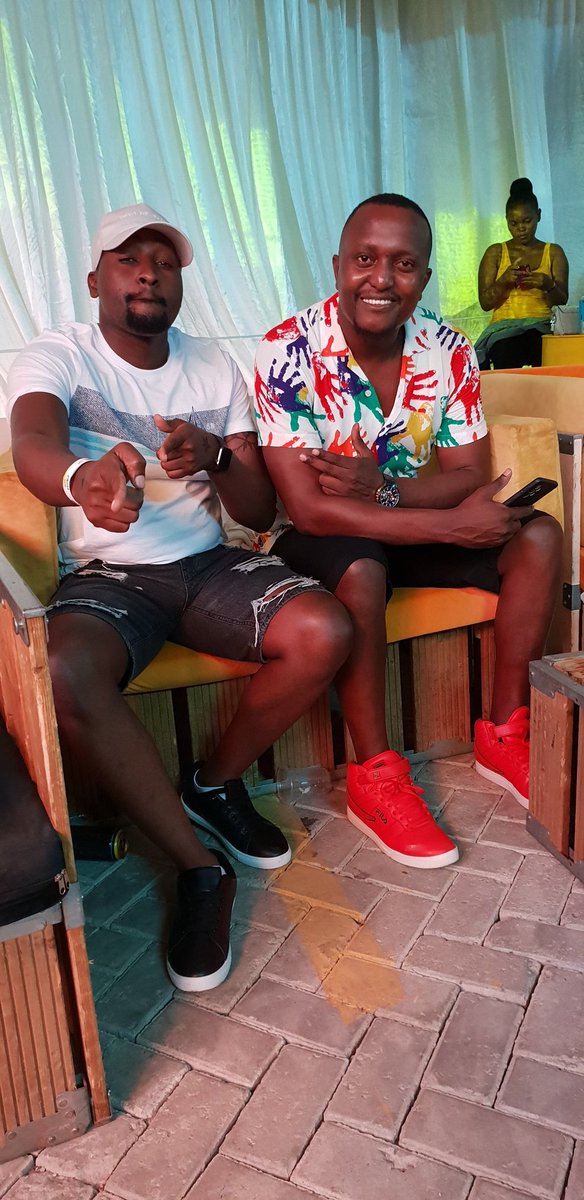 He is my brother from another mother. Nere  Omoibori. #TuskerNexters #TuskerAt100 ##letstalkhits #djflashEAhits