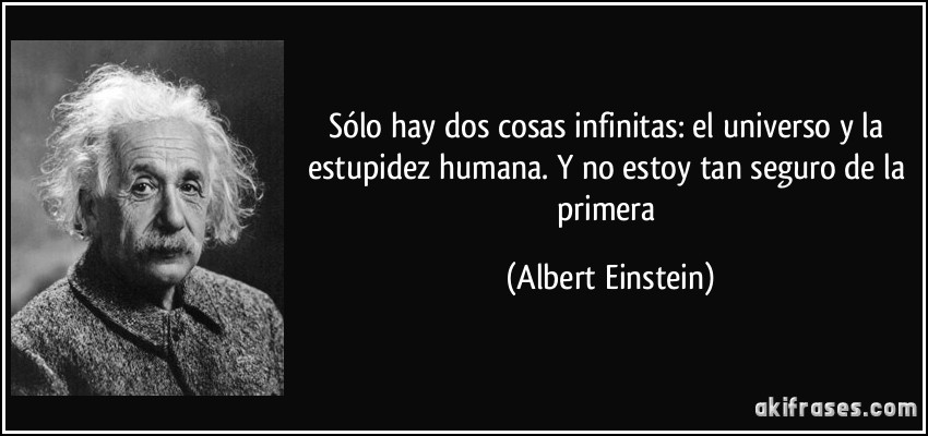 AndresCafeTrade's tweet photo. Para los que comparten esto SIN VERIFICAR, @ingrodolfohdez #RodolfoHernandez por error y un lapsus mencionó a Adolf Hitler, pero quiso referirse a Albert Einstein, quien dijo: “Sólo hay dos cosas infinitas: el universo y la estupidez humana, y no estoy tan seguro de la primera”. https://t.co/1pETEqamBc