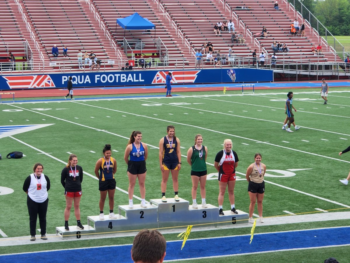 WauseonThrowers's tweet photo. So very proud of my throwers today!!! Big accomplishments this season! https://t.co/9185JTyfbM
