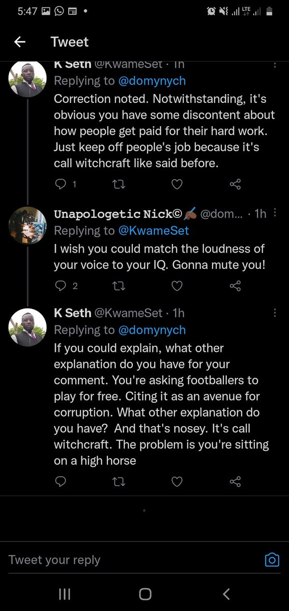 BhiggestPY's tweet photo. What Blackstars go carry come erh 🤣. Banter dey go on for this side https://t.co/lJWueOGXWa