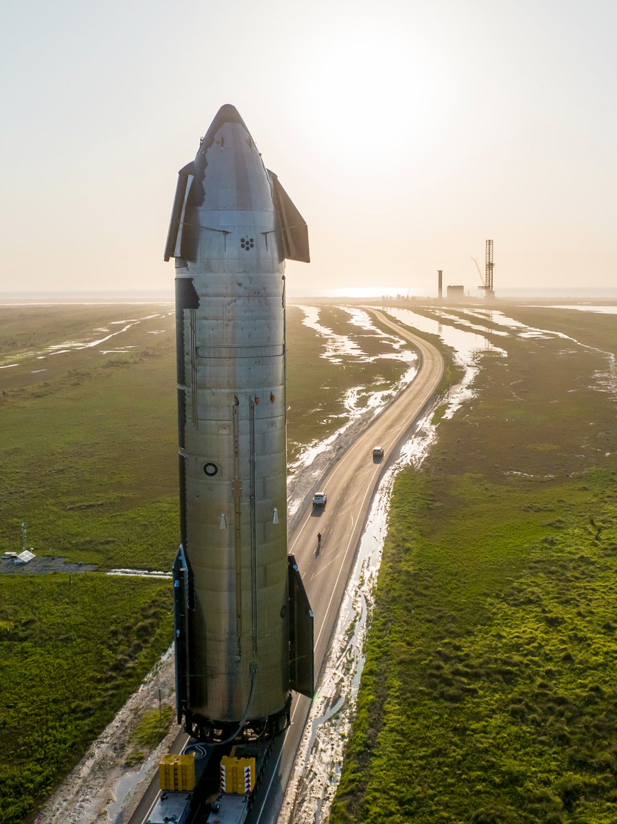 True size of Starship is unfathomable. This is the biggest rocket that humanity has ever seen. It's going to be surreal going to Mars on this rocket which will be completely &amp; rapidly reusable. <a href="/elonmusk/">Elon Musk</a>