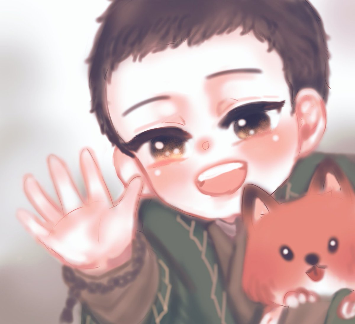 HH_Yul's tweet photo. "ท่านแม่ขอรับ!!✨✨✨"  @HH_Yangling https://t.co/5h14XnNJvi
