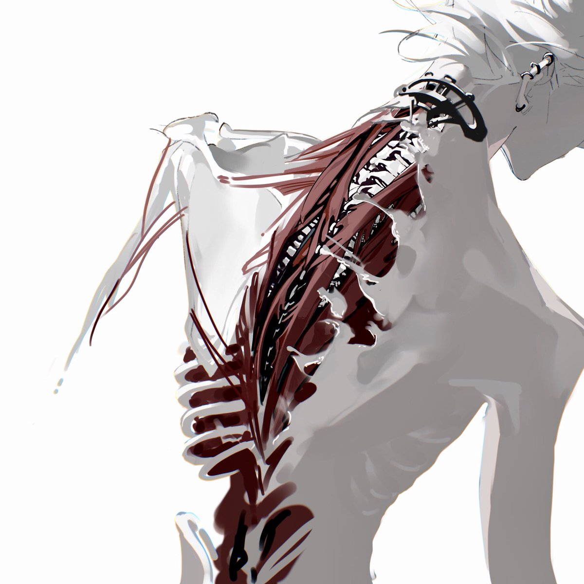 SD2190392804's tweet image. 骨，血，肉