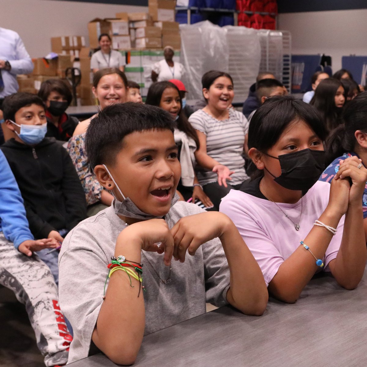 ValleyStrong_CU's tweet photo. This past week we presented a $5,000 sponsorship to students at @MLK_STEAM and to @Team_BCSD which will help provide an opportunity for these kids to attend an unforgettable week at #CampKeep.
#community #wearevalleystrong https://t.co/gQTBgEVM7E