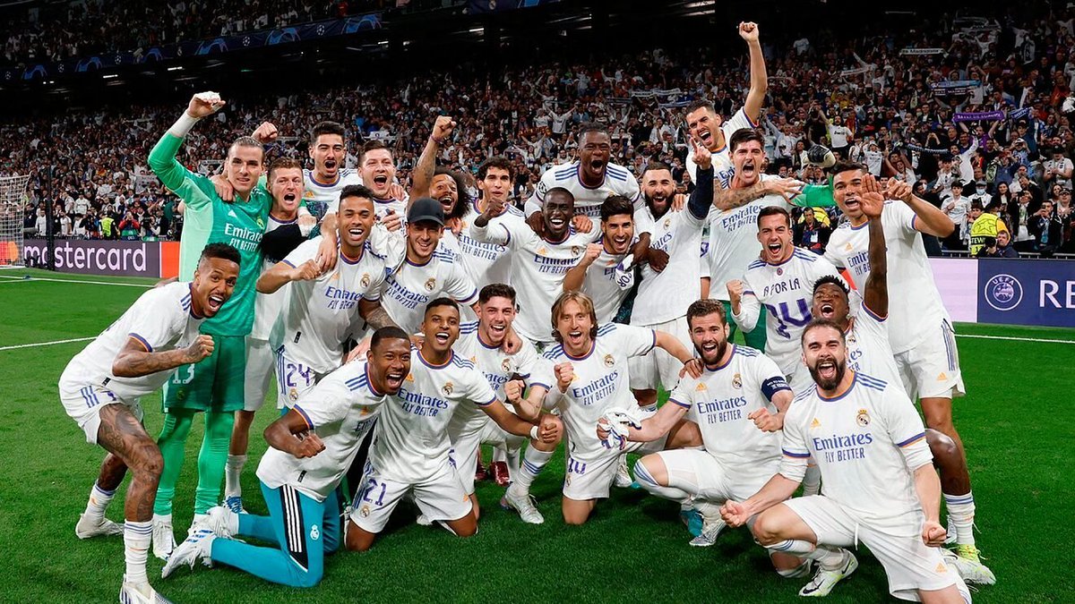 Solo tienes un segundo para dar RT si crees que el Real Madrid va a ganar la Champions. 🙏