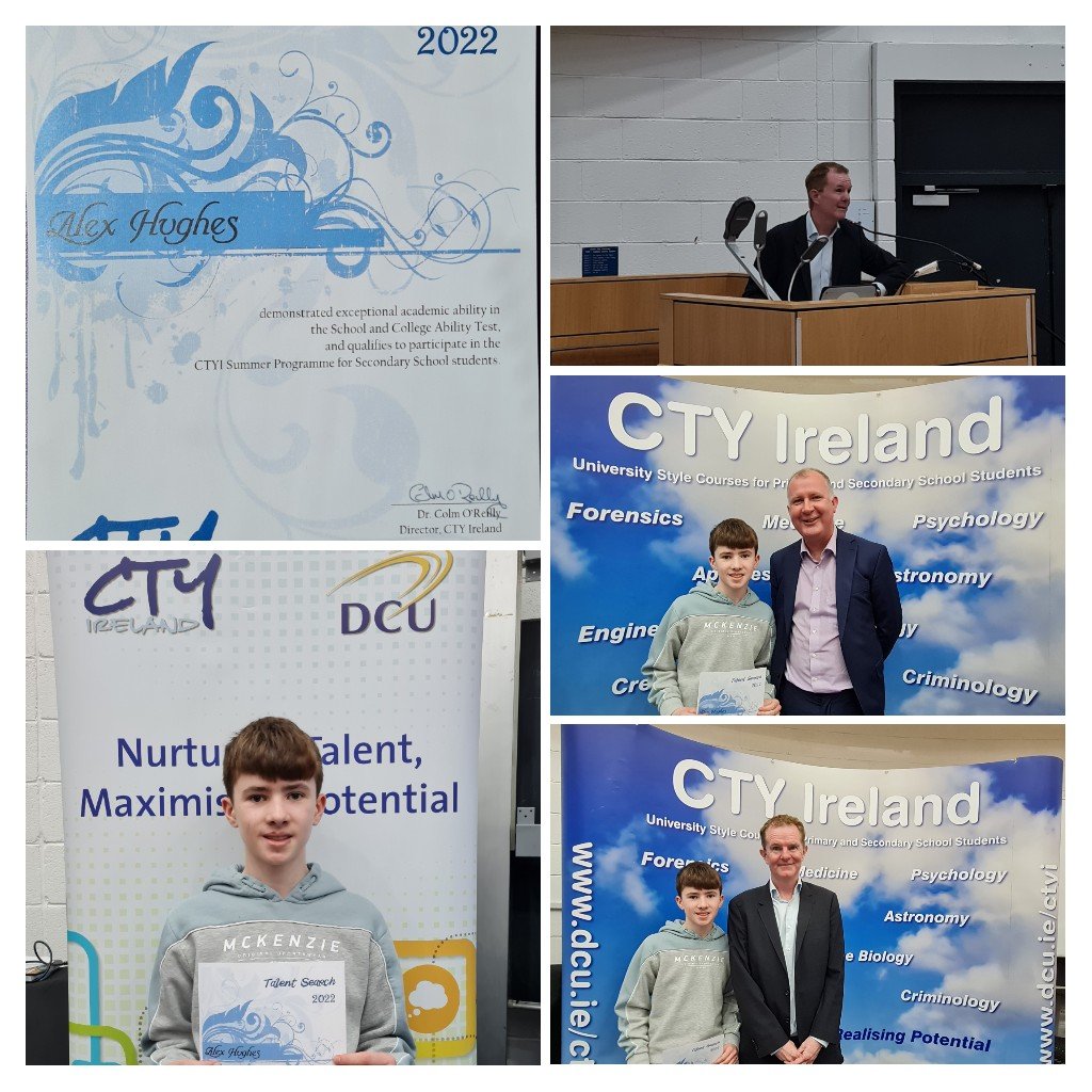 MiriamHughes_'s tweet photo. Amazing afternoon in DCU for a Celebration of Talent. Alex has attended #CTYI since he was 7 &amp; every year our expectations are exceeded. Thank you @Colmdcu for an amazing &amp; inspirational talk around Nurturing Talent &amp; Maximising Potential. Looking forward to @CTYI this Summer 🧑‍🎓 https://t.co/CFeRTKfhTC