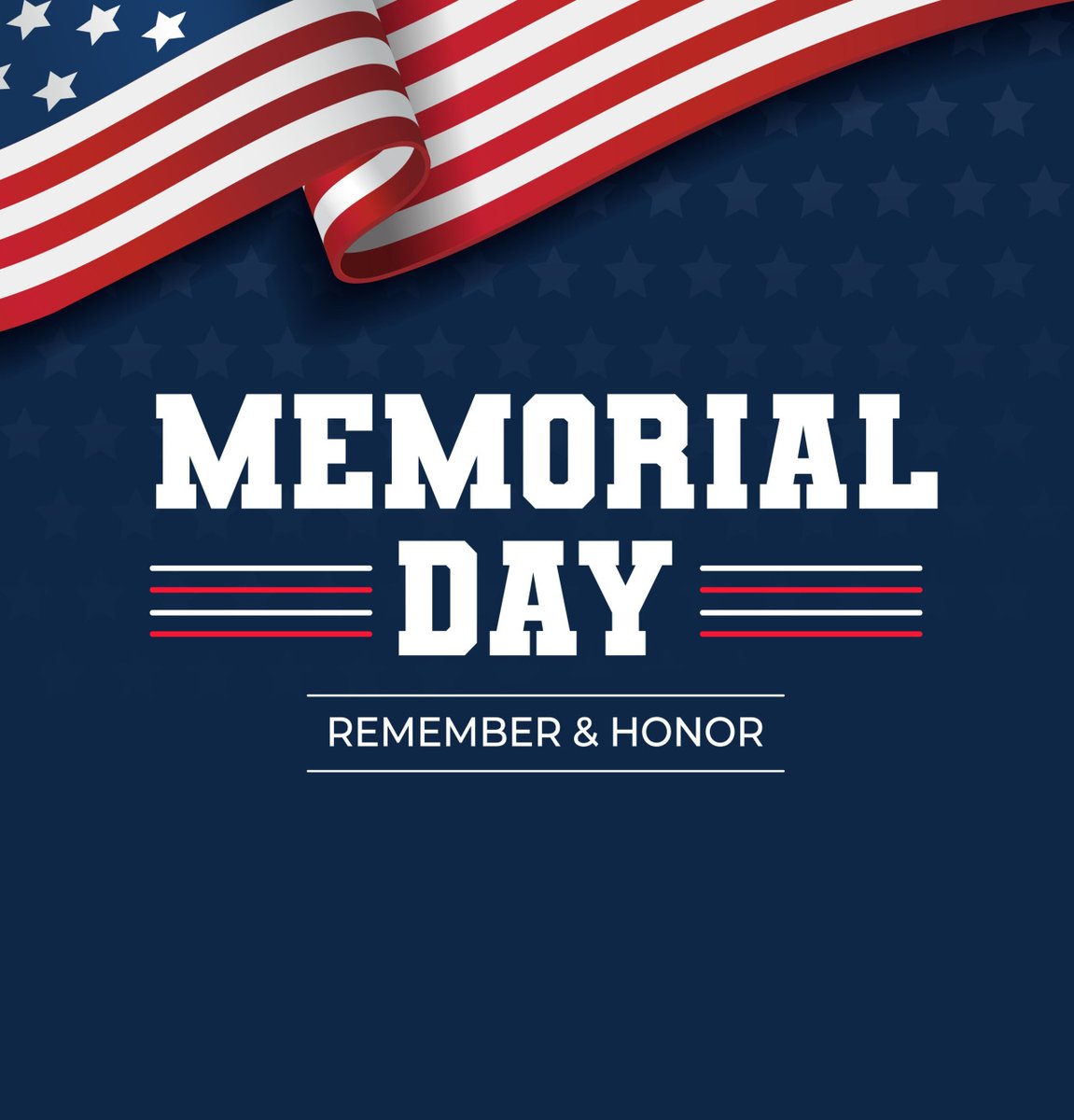 CrownVisionCtr's tweet photo. We are closed this Monday in observance of Memorial Day. On this day we remember the heroes who have given their lives in service to our country. https://t.co/Eazim8sXcc
