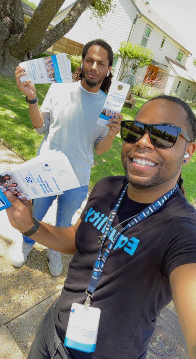 Me and Jordan in these streets!!! #neighborhoodtakeover #attfiber @NTX_Diggs @CaresseSimpson @jamesvicente1 @NTX_Market @NtxFiberteam