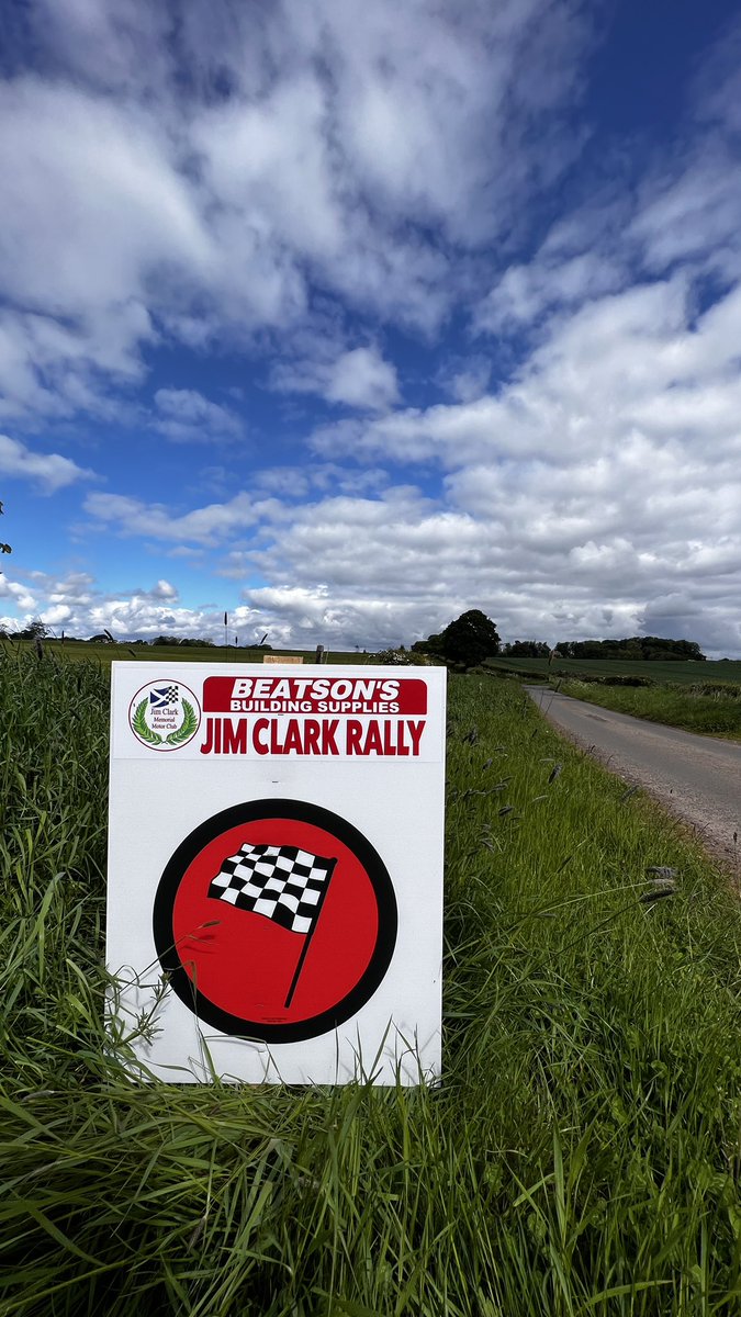 Our members have been out in the sunshine today, marshalling on the <a href="/jim_clark_rally/">Borders Competitions Jim Clark Rally</a>. 

Marshalling is a great way to get close to the action and a look behind-the-scenes of rallying. For more info check out tinyurl.com/ykkfpnww

#ThanksMarshal