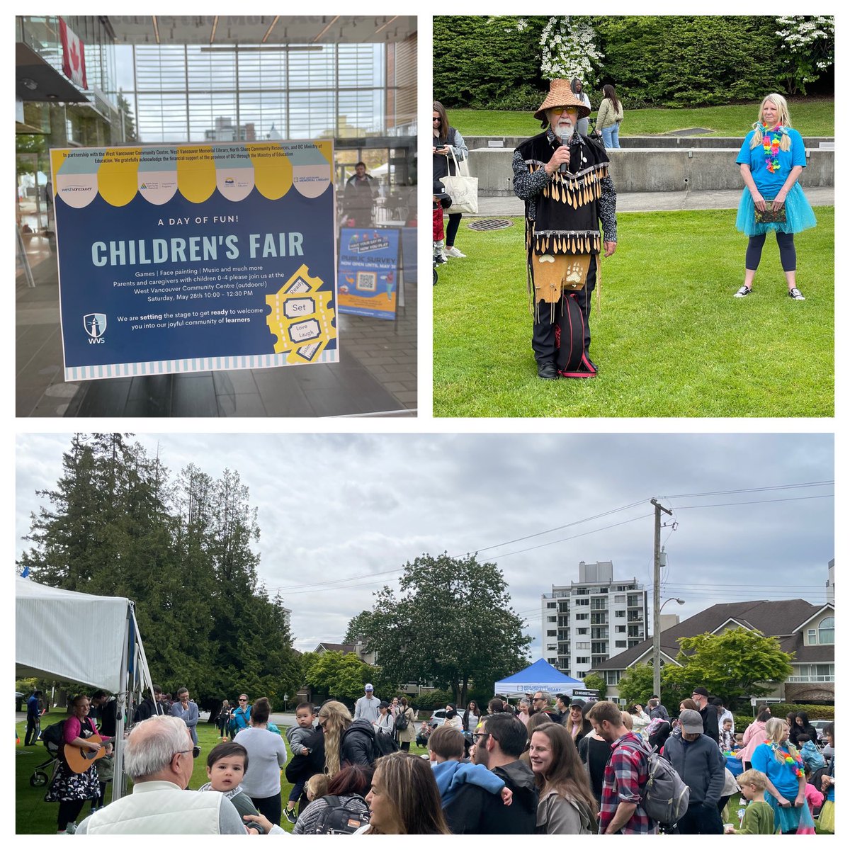 Our biggest turn out EVER!  Join us for Ready Set Learn ⁦<a href="/WestVanSchools/">WestVanSchools</a>⁩ right now at WVCC front lawn… everyone is welcome